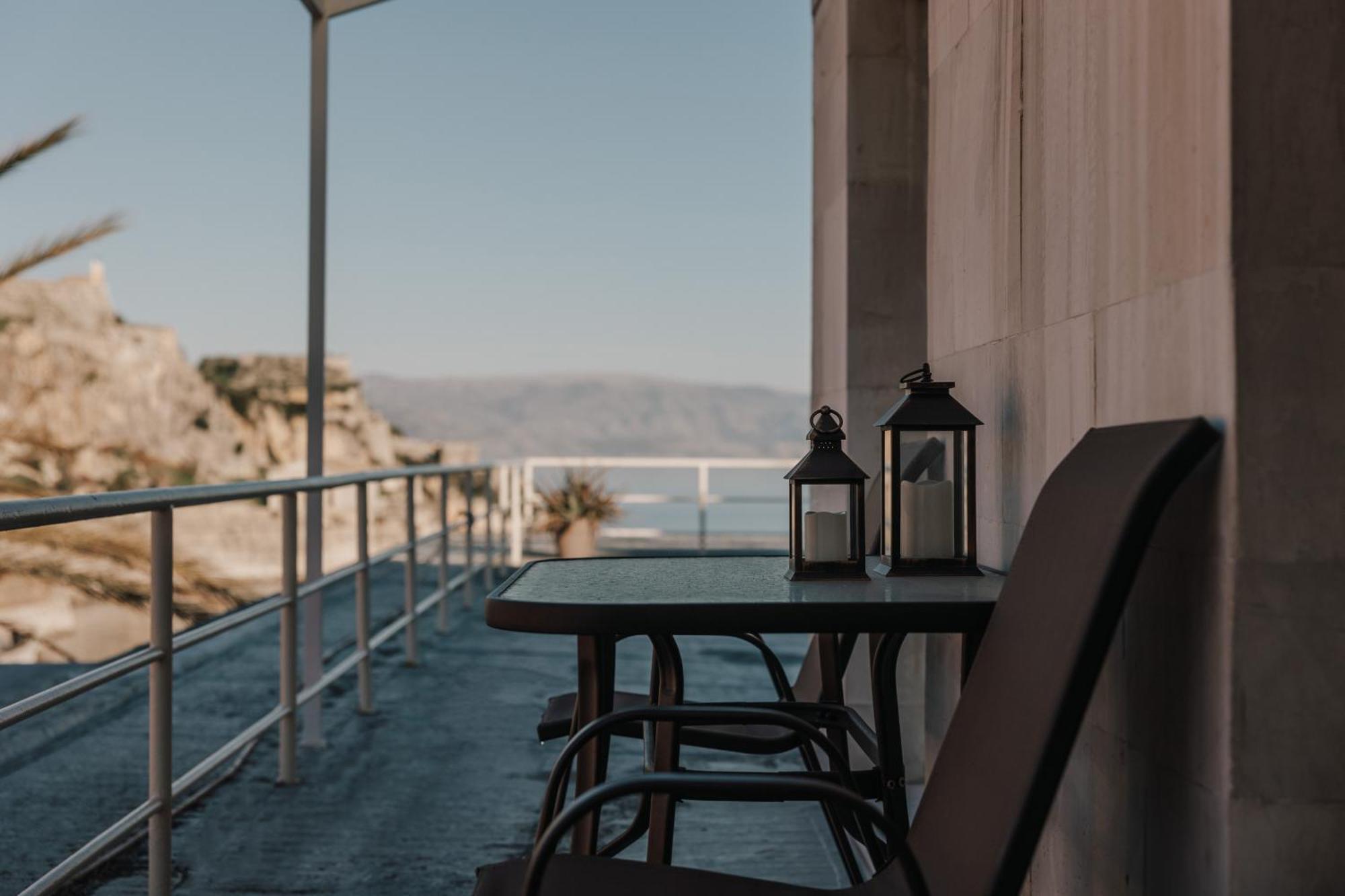 Old Fortress View Roof Top Apartment By Konnect Corfu  Exteriér fotografie