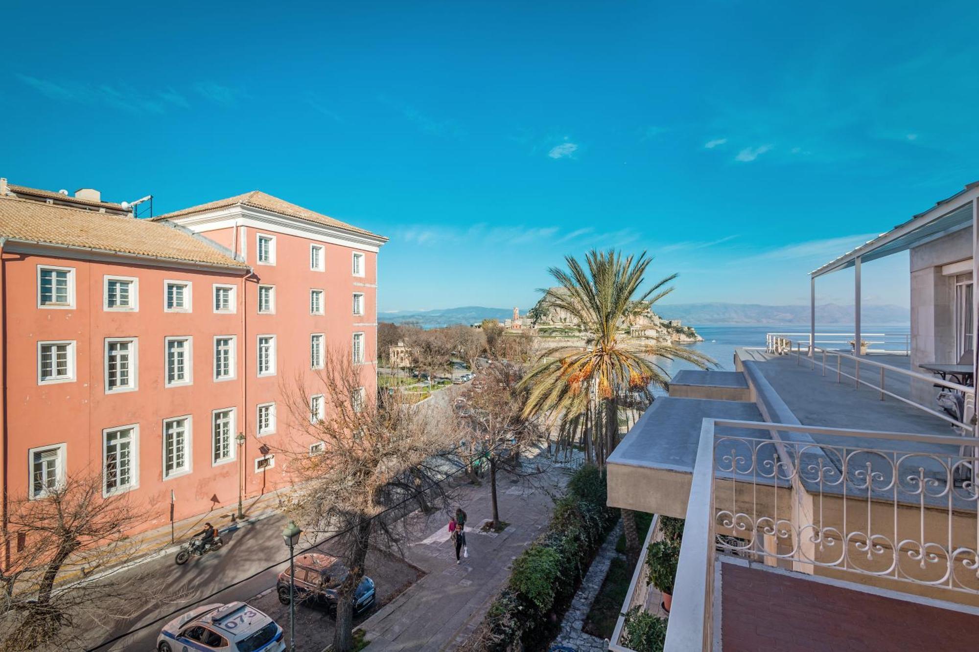 Old Fortress View Roof Top Apartment By Konnect Corfu  Exteriér fotografie